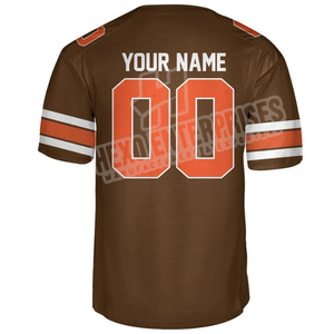 Fabricant d'équipement d'origine Maillot de football en maille tricotée col en V Maillot de football en maille Boxy personnalisé fabricant Maillot américain à sublimation pour homme - Product Image 2