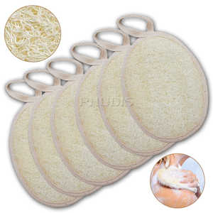 Venta al por mayor esponjas Luffa naturales cepillos corporales para la exfoliación física de la piel Etiqueta Privada producto disponible de Tailandia - Product Image 2