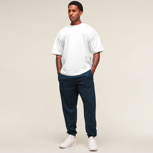 Pantalon de survêtement de sport en coton et polyester de haute qualité pantalon de survêtement droit décontracté pantalon de survêtement ample en plein air pour hommes - Product Image 4