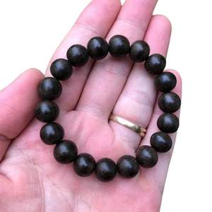 Vietnam Agarwood estilo étnico cadenas naturales sumergible Tigre moteado budista Rosario joyería masculina hecha en Vietnam - Product Image 2