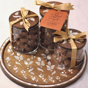 Incrustation de perles en bois d'acacia de Style arabe Eid Ramadan du Vietnam, meilleures ventes - Product Image 2