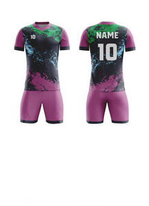 Kits de camisetas de fútbol de uniforme de fútbol de alta calidad 100% poliéster sublimación fábrica al por mayor ropa de fútbol camiseta de fútbol - Product Image 2