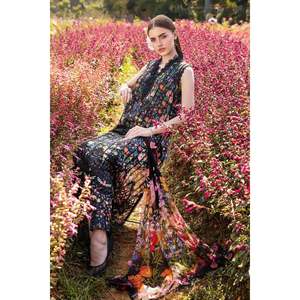 Conjunto de traje Maria.B para mujer de 3 piezas: camisa estampada, dupatta de gasa y pantalones estampados - BIC-2504 - Product Image 2