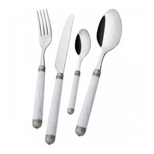 ชุดเครื่องใช้บนโต๊ะอาหารสุดหรู5ชิ้นทำจากสเตนเลสสตีลทรงหกเหลี่ยมเคลือบสีโรสโกลด์สำหรับปาร์ตี้ที่คลาสสิกสุดหรู - Product Image 3