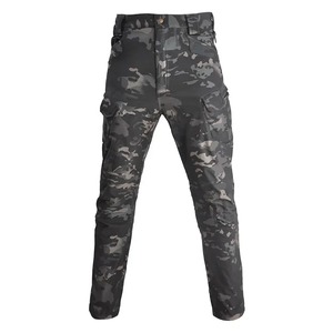 Pantalones Cargo de Pierna Recta con Bolsillos de Solapa para Hombre, Pantalones Tácticos Casuales Holgados, Pantalones de Trabajo para Senderismo y Escalada, Novedad de 2025 - Product Image 1