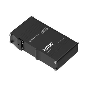 Teltonika RUT142 Industrial <b>Router</b>, WiFi 4, RS232, 2x RJ45 100Mb/s, IP30 - Product Image 2