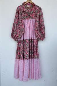 Wholesale Price Maxi <b>Dress</b> for Ladies Fashionable Unique Bohemian Style for <b>Summer</b> Spring Beach Casual Wearing Natural Beauty - Product Image 2