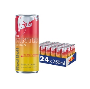 RedBull Édition Hiver Fuji et Gingembre Pomme 24x250ml Boisson Énergisante Saveur Fruitée Sucrée Boisson Premium Vente en Gros Exportation - Product Image 3