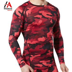 Camisas de compresión hechas a mano de último estilo Rash Guard de manga larga personalizadas de calidad superior a precio profesional competitivo - Product Image 5
