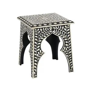 Tốt nhất xương Inlay hoa thiết kế bảng cho phòng khách đồ nội thất bằng gỗ Bảng phụ với xương Inlay bảng để bán - Product Image 1