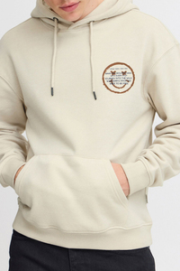 เสื้อฮู้ดดี้ผู้ชายผ้าฟลีซคอตตอน 100% คุณภาพดีที่สุด พิมพ์ลายโลโก้ดิจิทัลตามสั่ง สไตล์สตรีทแวร์สำหรับฤดูหนาว ระบายอากาศได้ดี แห้งเร็ว มีกระเป๋า - Product Image 4
