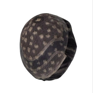 Postizo y Peluca de Cabello Humano 100% Remy Virgen Chino, Prótesis Capilar Taz Hair BD con Frente de Encaje y Ondas al Agua - Product Image 5