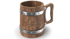 Tasses élégantes en corne antique avec une finition antique et une signification historique parfaites pour les intérieurs sur le thème rustique - Product Image 2