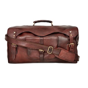 Sac de sport Fitness Training Yoga Bags Duffel Tote Travel Handbag Large PU Leather 2023 Hot Men Black Custom Unisex Shoulder - Product Image 1