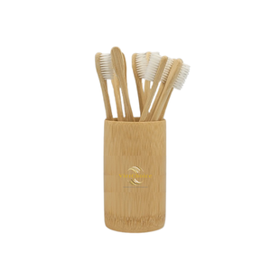 Cepillo de Dientes de Madera Ecológico con Mango de Madera Natural para un Cuidado Bucal Sostenible - Product Image 5