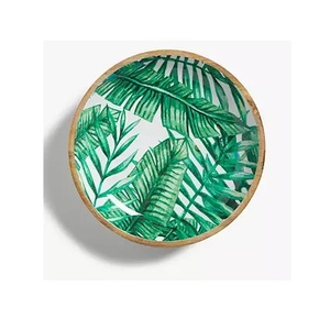 Tazón de madera personalizado para el mejor diseño y forma redonda, tazón de servicio de madera para cocina y decoración de mesa, venta al por mayor - Product Image 4