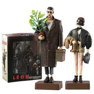 Figuras Cinematográficas de Leon y Mathilda, Juguetes de Modelo con Estilo - Product Image 1