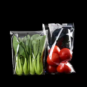 กระเป๋าพลาสติกพีอีแบบตั้งพิมพ์ลายสำหรับแบรนด์ผักระดับพรีเมียม - Product Image 1