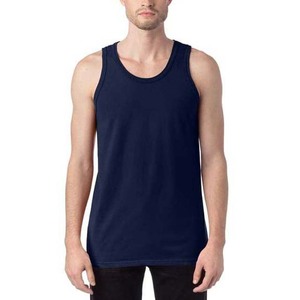 Camisetas de Tirantes Deportivas Azul Marino para Hombre, Camisetas de Tirantes para Gimnasio, Camisetas de Tirantes para Entrenamiento de Fisicoculturismo, Chaleco Deportivo sin Mangas, Ropa Deportiva - Product Image 1