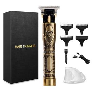 Afeitadora Recargable en Forma de T para Hombre, Cuchilla Profesional de Acero Inoxidable, Ajustable, Resistente al Agua, con Batería USB, Lavable, Enchufe Estadounidense - Product Image 3