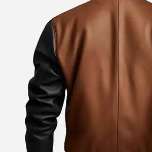 แจ็กเก็ตหนังสำหรับผู้ชาย100% PU สไตล์ใหม่สั่งทำได้ - Product Image 2