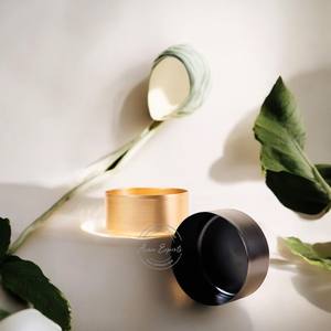 Vaso de vela de tamaño y diseño personalizado, recipiente de vela de tamaño pequeño con tapa, tarro de vela colorido, recipiente de vela - Product Image 2