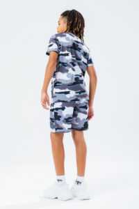 Vente en gros Ensemble d'été pour enfants 2 pièces T-shirt et short solides Tissu de laine décontracté et intelligent pour filles de 9 ans - Product Image 6