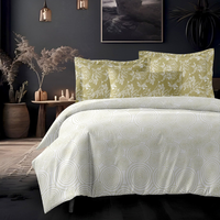Drap de lit imprimé 100% coton 210 TC de haute qualité pour la maison et l'hôtel