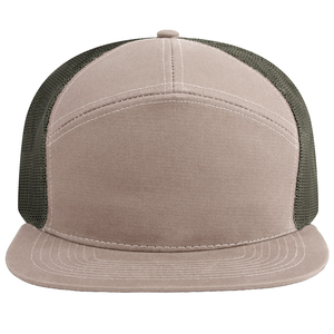 Casquette de camionneur à 6 panneaux réglable avec logo personnalisé, snapback en toile unisexe, sport, extérieur, polyester/coton - Product Image 2