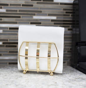 Hot Sale Latest Model Table Decorative Metal <b>Napkin</b> <b>Holder</b> with Gold Plated for Home Hotel Use in Wholesale Price - Product Image 6
