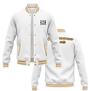 Chaqueta de béisbol para hombre hecha a medida de High Street, chaqueta de invierno Bomber Letterman de último diseño para Primavera, informal al aire libre de fábrica OEM - Product Image 6