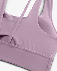 Soutien-gorge de sport TikTok tendance, sexy, à col haut, personnalisé, pour filles, vêtements de sport, haut de soutien-gorge, 2024, sublimation personnalisée, logo uni pour femmes - Product Image 4
