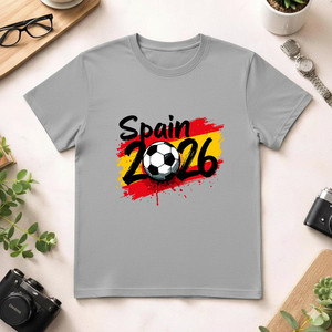 T-Shirt Unisex 210GSM 100% Cotone, Abbigliamento Casual Personalizzato, Disponibile in Taglie 3XL 2XL 1XL XS, Stampa Serigrafica e Tecnica DTG - Product Image 1