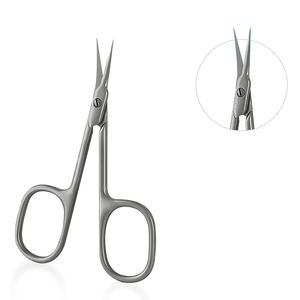 New Arrivals Cuticle <b>Nail</b> <b>Scissors</b> Stainless Steel Extra Pointed Straight Curved Fingernail Cuticle <b>Scissor</b> - Product Image 5