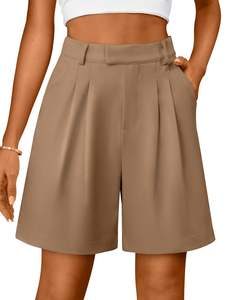 Meilleur short décontracté pour femme Design tricoté respirant Logo personnalisable Motif solide Différents styles Tissus ODM disponible - Product Image 4