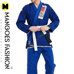 Kimono de Jiu-Jitsu Brésilien et MMA Léger, Respirant, Séchage Rapide, 240g, Unisexe, Pré-rétréci, Uniforme de Grappling 100% Coton, Couleur Bleue, Livraison Gratuite - Product Image 4