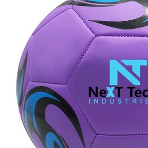 Ballon d'entraînement de football en matériau PU à des fins d'entraînement avec conception personnalisée et logo personnalisé par Next Tech Industries - Product Image 5