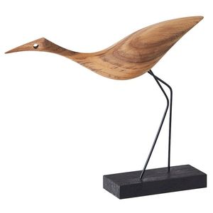 Handmade Wooden Bird Figurine Carved Animal Sculpture Rustic Decorative WOOD Bird <b>Ornament</b> Vintage Style Wooden Bird Home Statue - Product Image 5
