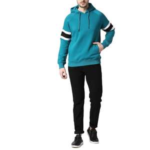 Prix de gros Matériau respirant Couleur unie Hommes Hoodies Styles Casual Sweatshirts à capuche Personnaliser Hommes Hoodies - Product Image 3