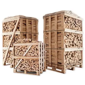 Kiln Dried Firewood / Oak and Beech Firewood Logs for Sale at affordable price