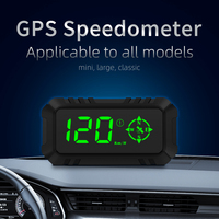 HUD Digital G7 con GPS Integrado, Velocímetro, Alerta de Fatiga al Conducir, Temperatura del Agua, Alarma de Voltaje, Consumo de Combustible