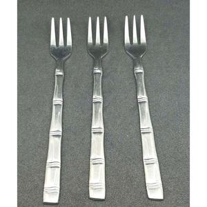 Ensemble de fourchettes à dîner en acier, set de luxe en acier inoxydable avec poignée faite à la main, de haute qualité pour restaurant, maison de mariage, 8 pièces - Product Image 3