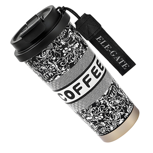 Set di Thermos Ermetici da 500ml con Motivi Floreali per Viaggi - Bottiglie per Bevande Calde o Fredde - Product Image 3