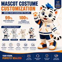 Mascotte gonflable publicitaire personnalisée pour événements promotionnels en supermarché et commerce de détail