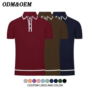 เสื้อยืดโปโลคุณภาพสูงสำหรับเครื่องแบบและตราสินค้า OEM ออกแบบได้ตามต้องการ - Product Image 4