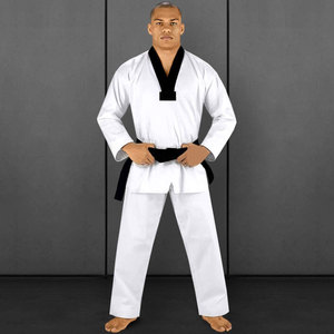 Uniforme de Taekwondo Deportivo 2024 para Estudiantes Unisex, TKD, Alta Calidad, Colores y Logotipo Personalizados, para Toda Temporada - Product Image 4