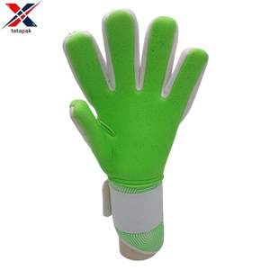 Gants de gardien de but pour enfants en cuir léger de haute qualité, protection confortable des doigts, couleurs personnalisées, tailles ajustables, boucle à crochets - Product Image 4