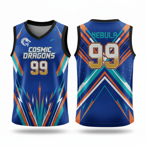 Maillot de basket personnalisé vert pour l'Europe 2026, motif 3D, 100 % polyester, séchage rapide, respirant - Product Image 4