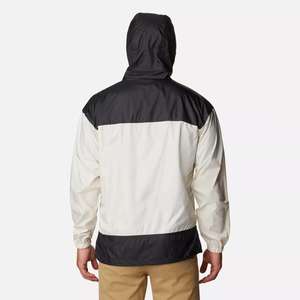 Veste coupe-vent noire imperméable de haute qualité pour l'extérieur avec fermeture éclair - Product Image 2