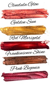 Baume Luminescent Golden Sun 7 ml, Enlumineur, Hydratant Naturel, Antioxydant, Multifonctionnel, Respectueux de la Peau, Fard à Paupières, Rouge à Lèvres - Product Image 3